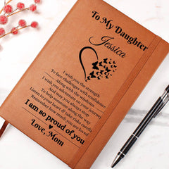 Gifts for Daughter, Notebook Gift for Daughter, Inspiring Journal With Loving Message