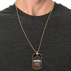 Dog Tag for Grandson – Timeless Gift of Love and Connection