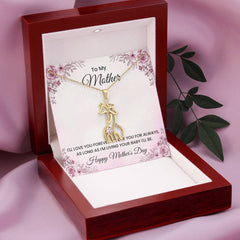 Forever My Mother, Always Your Baby - Heartfelt Mother's Day Necklace