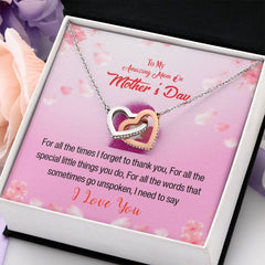 Gift for Mom - A Mother’s Day Thank You Necklace