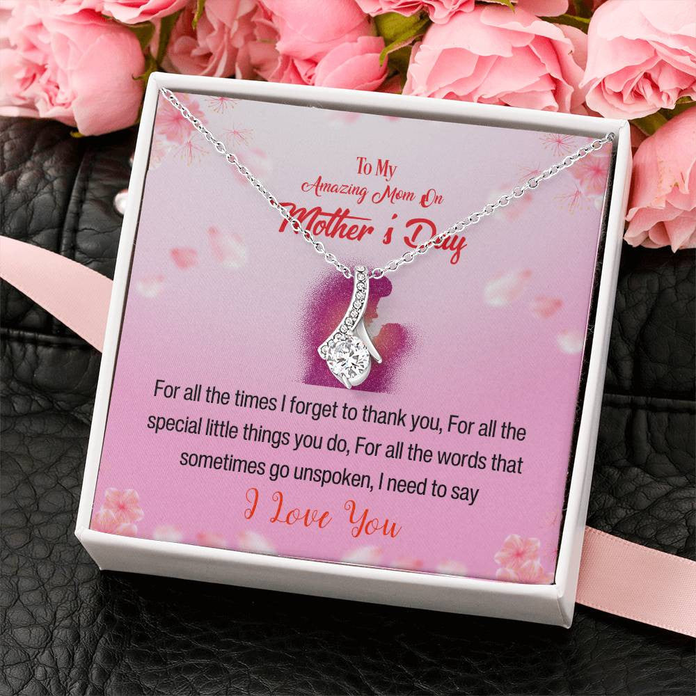 Gift for Mom - A Mother’s Day Thank You Necklace