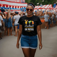 I'm Outdoorsy – I Like to Drink on Patios Shirt