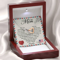 Mom, My Love for You Has No Limits Necklace