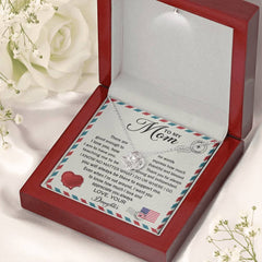 Mom, My Love for You Has No Limits Necklace
