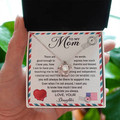 Mom, My Love for You Has No Limits Necklace