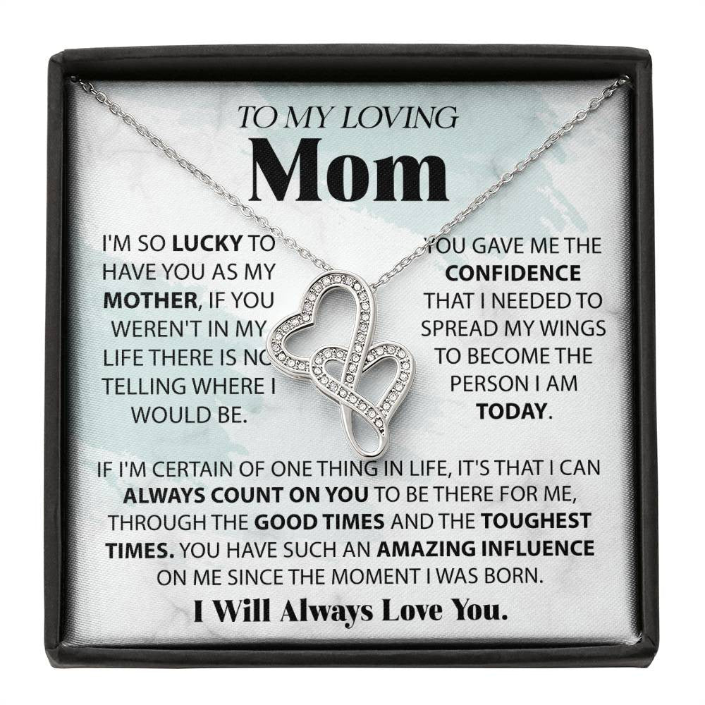 Mom, You Are My Rock & Inspiration Necklace