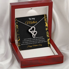 Mom, You Are My Superwoman - Heartfelt Necklace Gift
