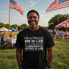 Proud Son-in-Law of an Awesome Mother-in-Law – Funny Gift Shirt