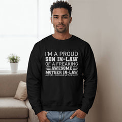 Proud Son-in-Law of an Awesome Mother-in-Law – Funny Gift Shirt