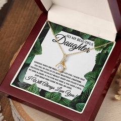 To My Beautiful Daughter – Love & Light Necklace