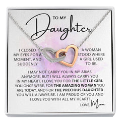 To My Daughter – Forever in My Heart Necklace