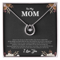 To My Mom - A Gift of Love & Gratitude Necklace Set