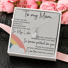 To My Mom – My Anchor & Guide Necklace