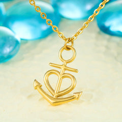 To My Mom – My Anchor & Guide Necklace