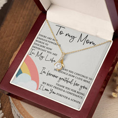 To My Mom – My Anchor & Guide Necklace