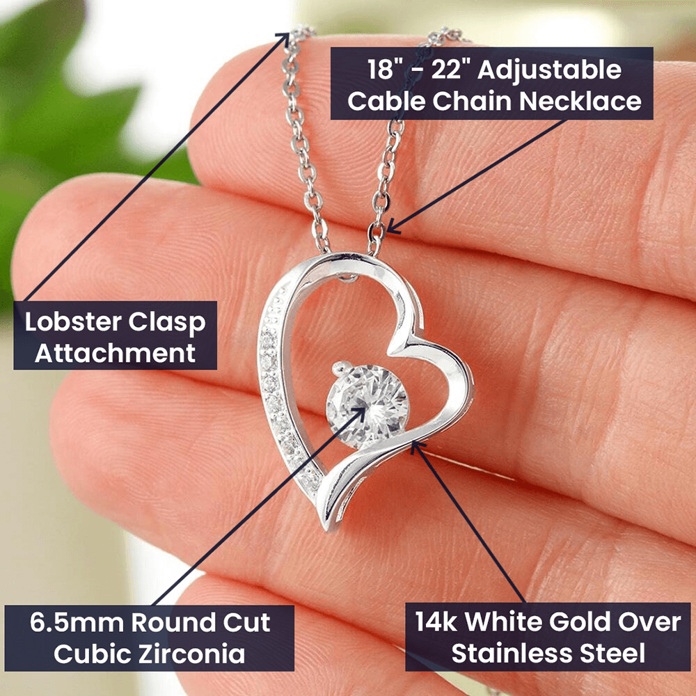 To My Soulmate - You're My Everything - Forever Love Necklace