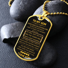 Dog Tag for Son – Heartfelt Message to Capture Every Moment