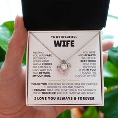 To My Wife Necklace - You Are the Best Thing That Ever Happened to Me