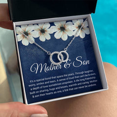 Mother & Son Necklace - Perfect Pair, Unbreakable Bond