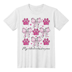 My Valentine Has Four Paws – Cute Pet Lover Tee