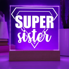 Super Sister Acrylic Plaque