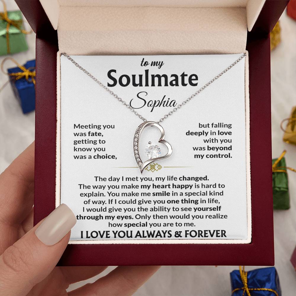 To My Soulmate - Forever Love Personalized Gift Set