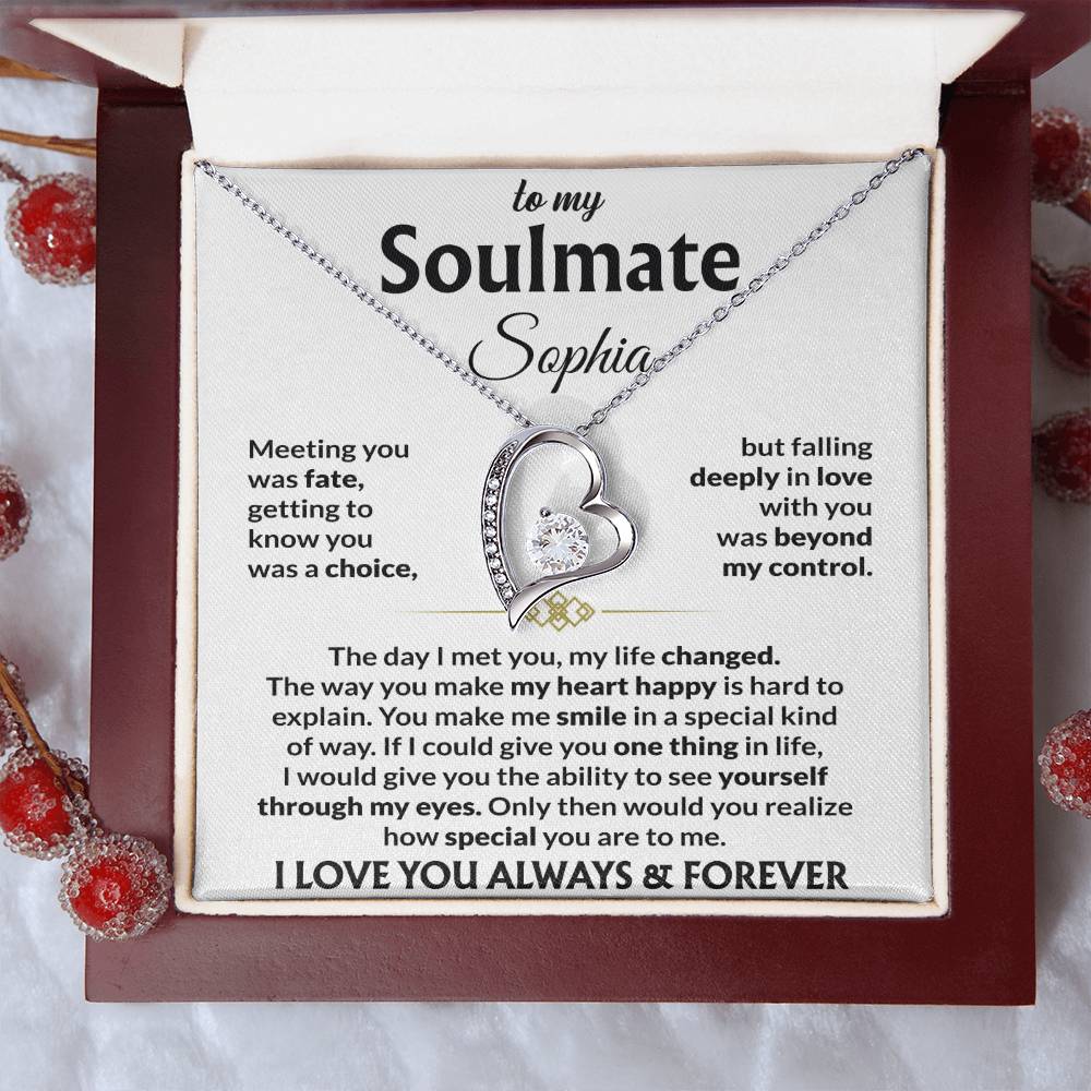 To My Soulmate - Forever Love Personalized Gift Set