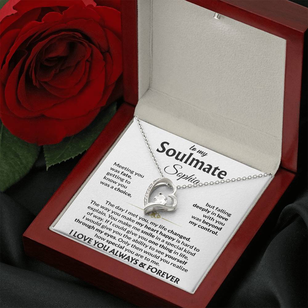 To My Soulmate - Forever Love Personalized Gift Set