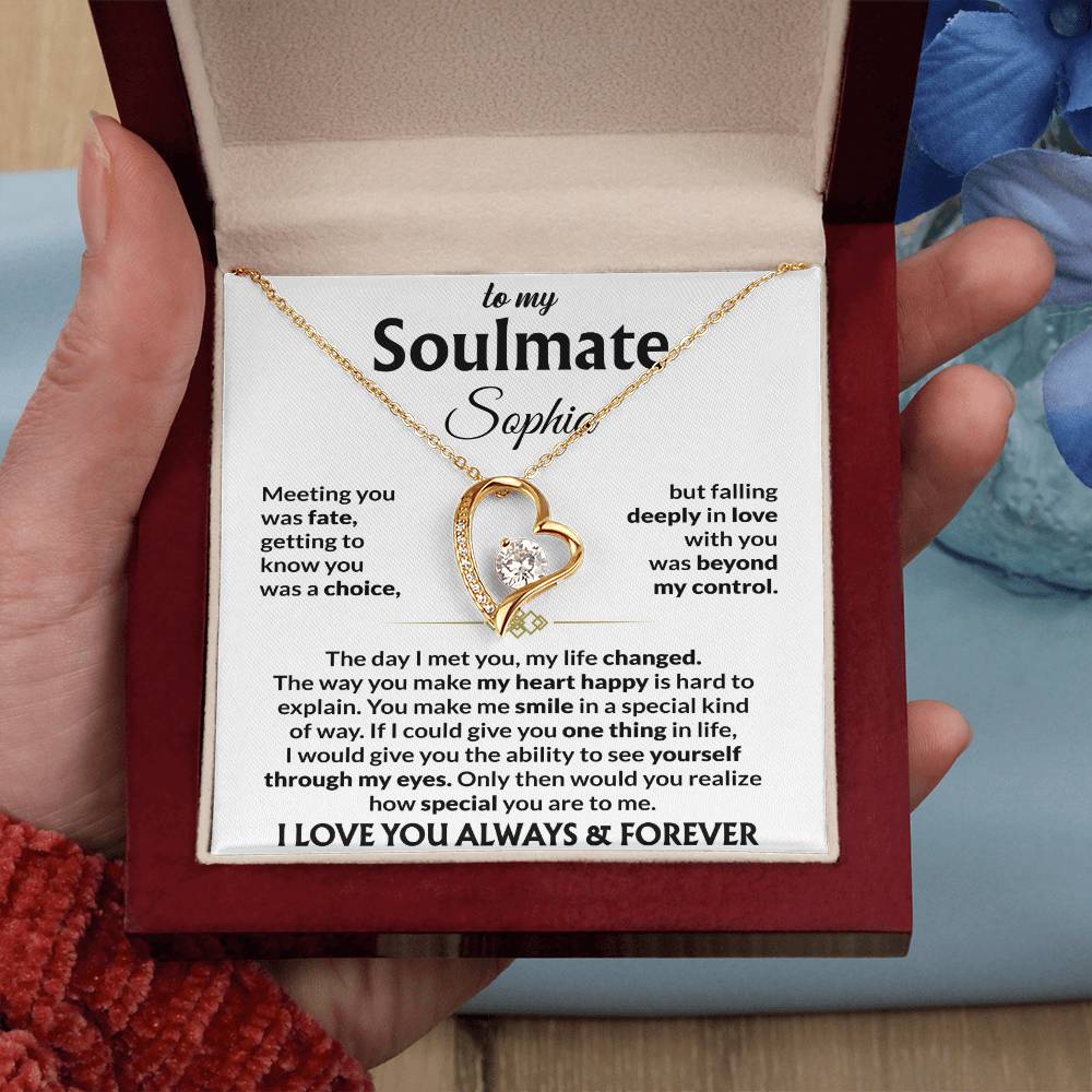 To My Soulmate - Forever Love Personalized Gift Set