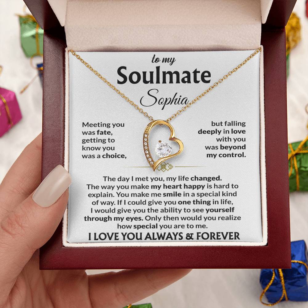 To My Soulmate - Forever Love Personalized Gift Set