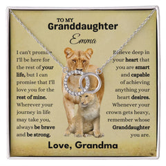 To My Granddaughter - Always Be Brave and Strong, Love Grandpa