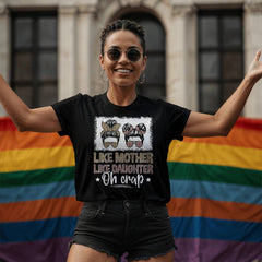 Mother and Daughter Matching T-Shirt, Heartfelt Mom Daughter Gift Tee