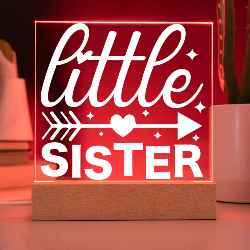 Little Sister – Arrow to the Heart Plaque