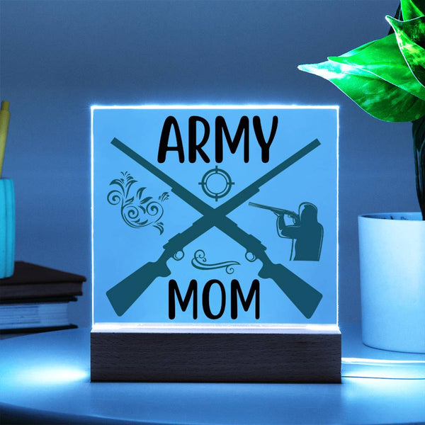 Army Mom – Military Strength, Mother’s Love Plaque