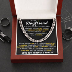 Cuban Link Chain Gift for Him, Timeless Necklace, Bold Jewelry, Anniversary Present, Stylish Keepsake