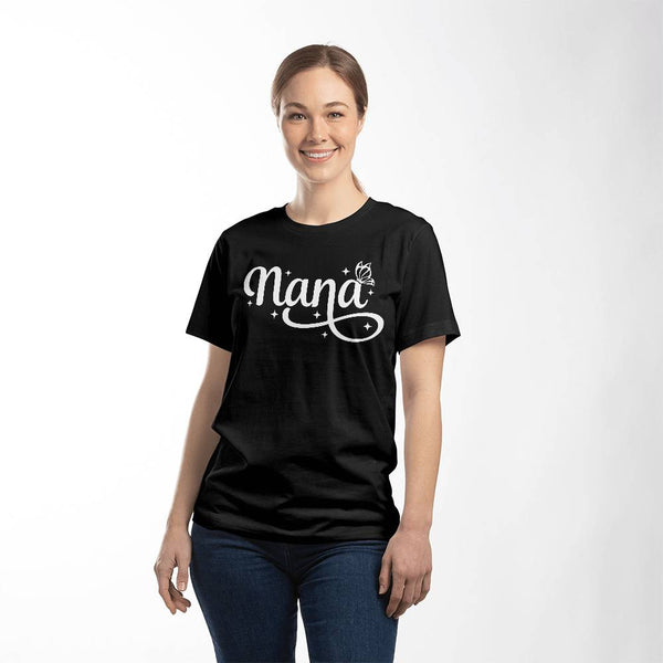 Nana – Elegant & Heartfelt Grandmother Tee