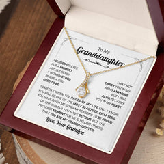 Necklace Gift for Granddaughter, Timeless Jewelry, Alluring Beauty Necklace