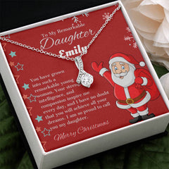 To My Daughter - Proud to Call You Mine - Personalized Gift for Christmas