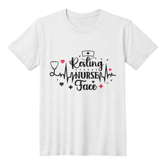 Resting Nurse Face – Funny Nursing T-Shirt