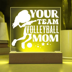 Volleyball Mom – Your Team’s #1 Supporter Plaque