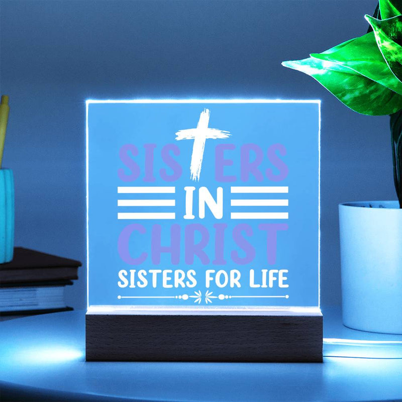 Sisters in Christ, Sisters for Life Plaque