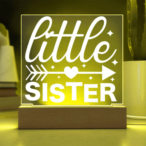 Little Sister – Arrow to the Heart Plaque
