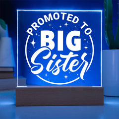 Promoted to Big Sister – Big Love Incoming Plaque