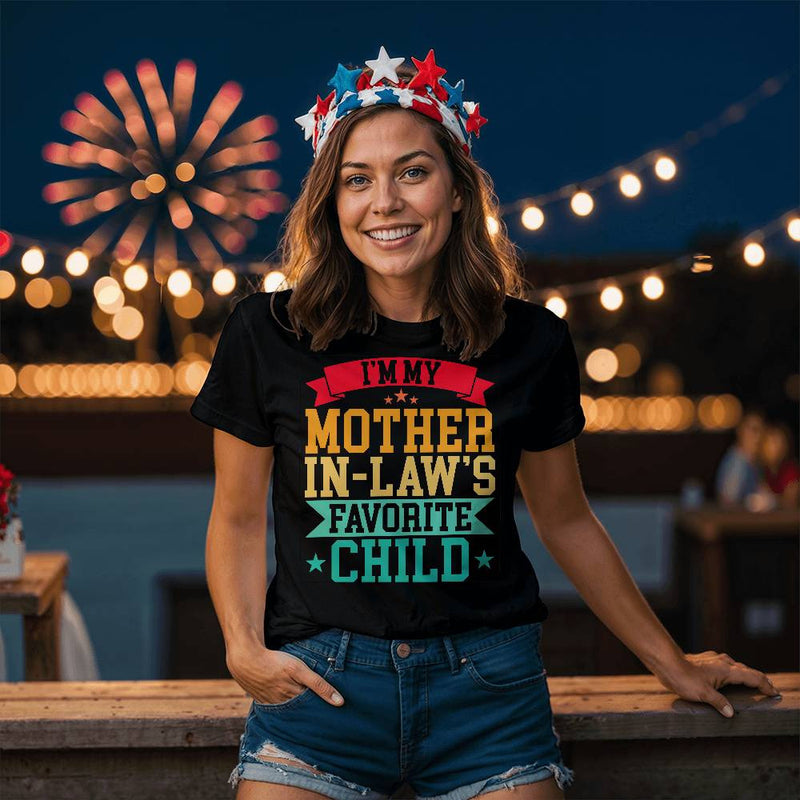 I'm My Mother-In-Law’s Favorite Child T-Shirt