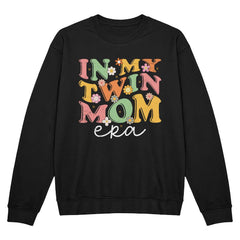 Twin Mom Era Retro Floral Shirt