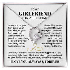 To My Girlfriend – My Last Everything Necklace