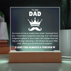 Funny & Loving Father’s Day Gifts from Daughter, LED Desk Lamp