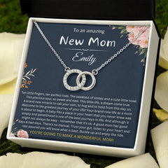 To an Amazing New Mom – A Miracle of Love Necklace