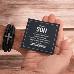 To My Son - A Bracelet That Reflects the Endless Joy You Bring from Mom