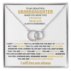 To My Beautiful Granddaughter - Straighten Your Crown, Love Always